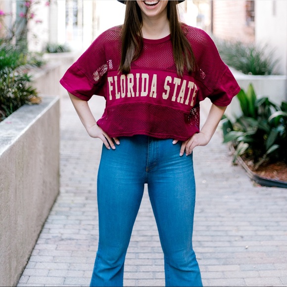 Vibrant Blue Flare Jeans - Picture 2 of 7